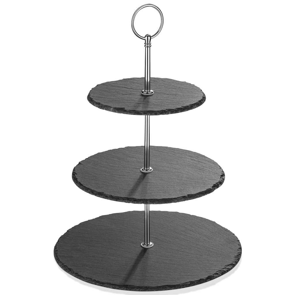 Noir - Schiefer-Etagere