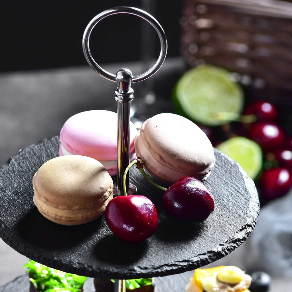 Noir - Schiefer-Etagere