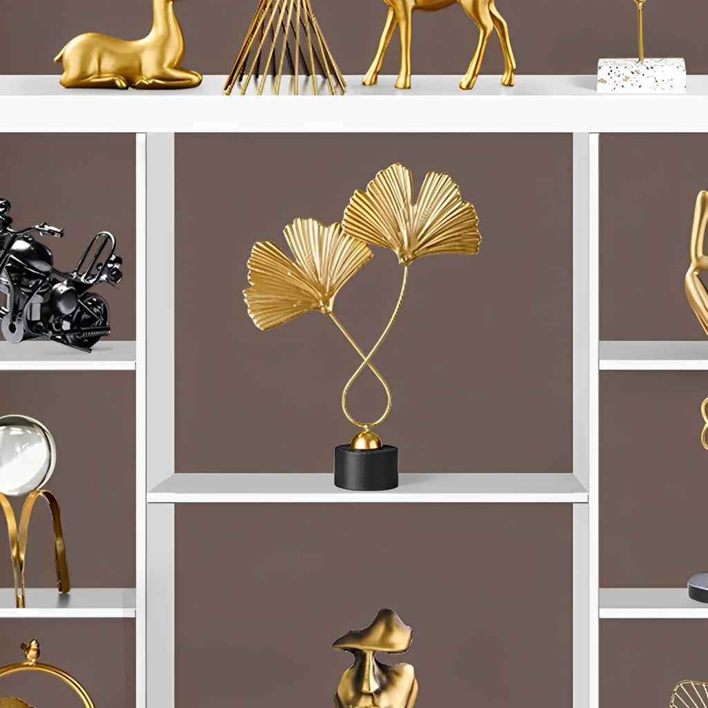 Folia d’Or – Goldene Designskulptur